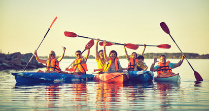 Waves of Collaboration: How Kayaking Transforms Company Team Building