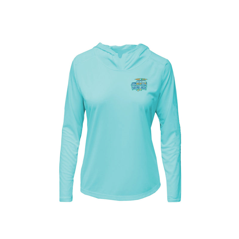 Women’s UPF 50 SPF Eco Sol Hoodie Performance Shirt - Kayak Jack
