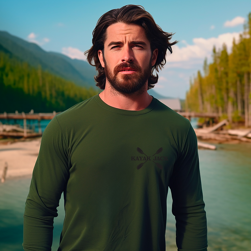 Paddling Will Continue Kayaking UPF 50 Sun Protection Shirt - Kayak Jack
