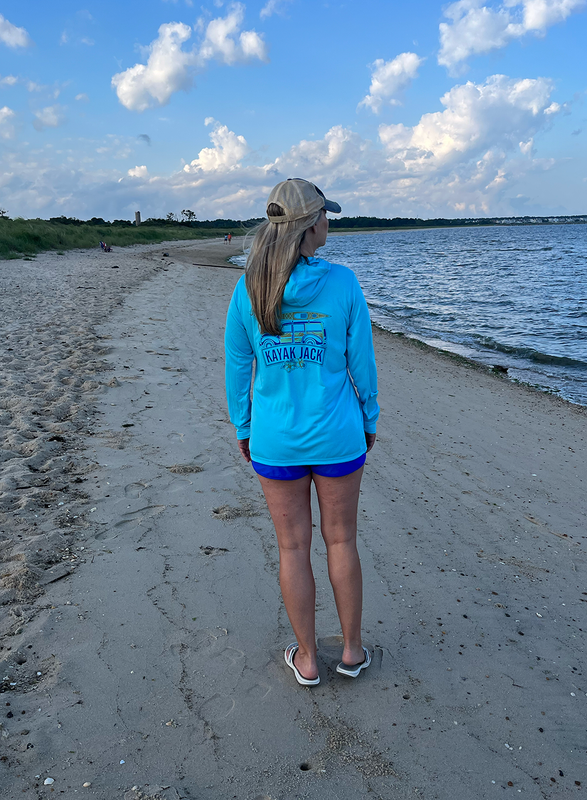 Women’s UPF 50 SPF Eco Sol Hoodie Performance Shirt - Kayak Jack