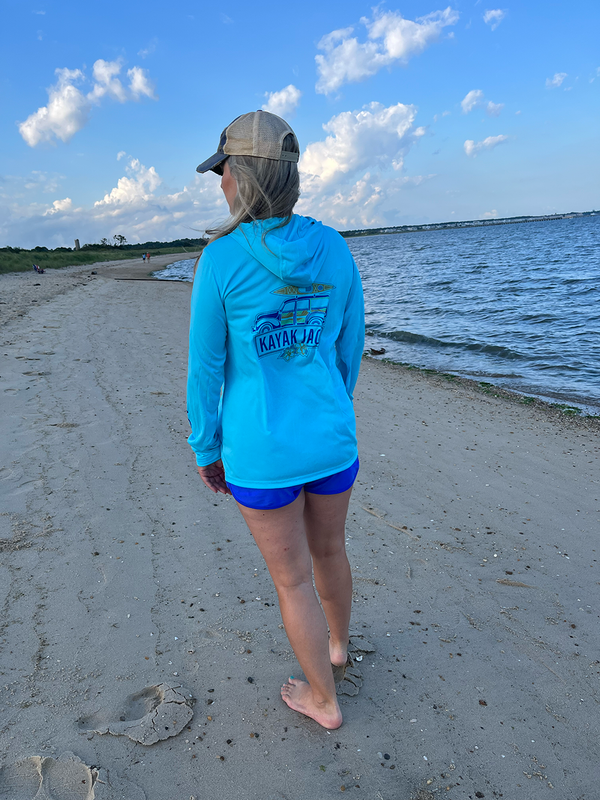 Women’s UPF 50 SPF Eco Sol Hoodie Performance Shirt - Kayak Jack