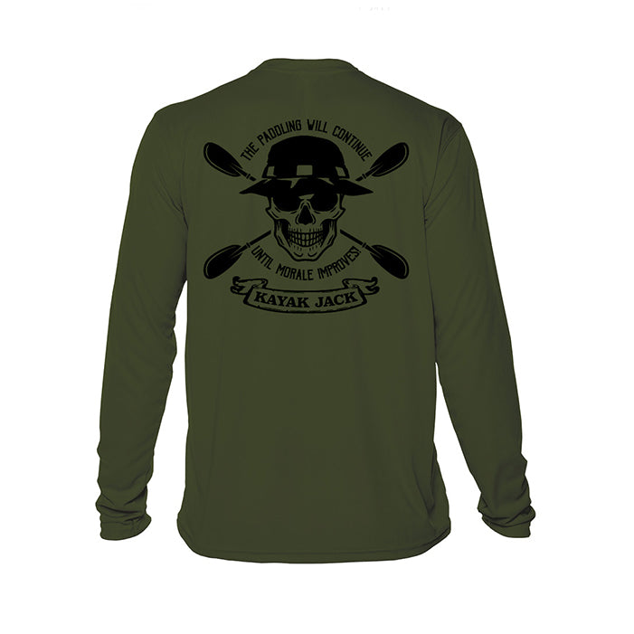 Paddling Will Continue Kayaking UPF 50 Sun Protection Shirt - Kayak Jack