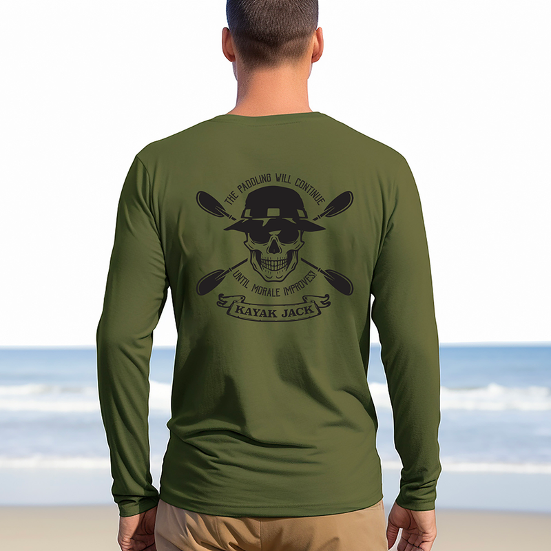 Paddling Will Continue Kayaking UPF 50 Sun Protection Shirt - Kayak Jack