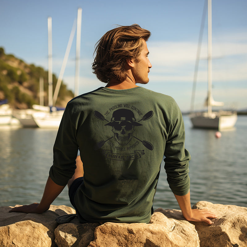Paddling Will Continue Kayaking UPF 50 Sun Protection Shirt - Kayak Jack