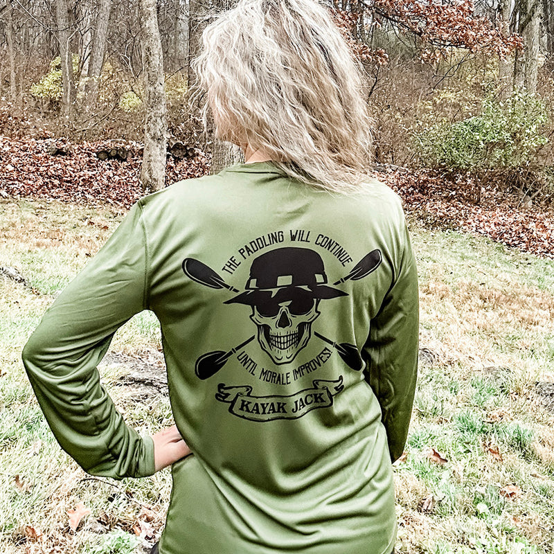 Paddling Will Continue Kayaking UPF 50 Sun Protection Shirt - Kayak Jack