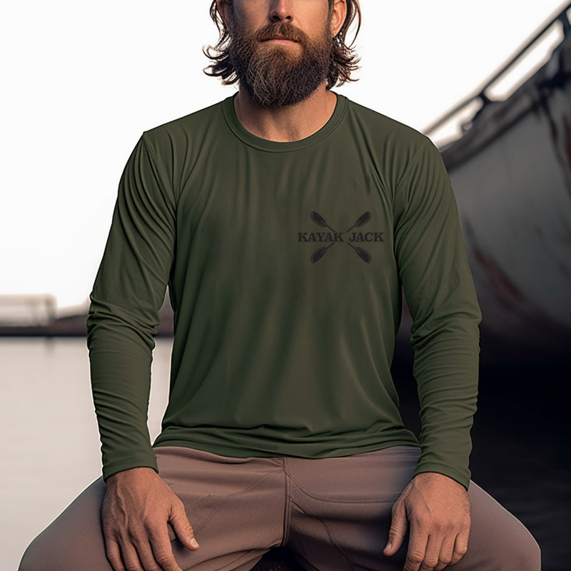 Paddling Will Continue Kayaking UPF 50 Sun Protection Shirt - Kayak Jack