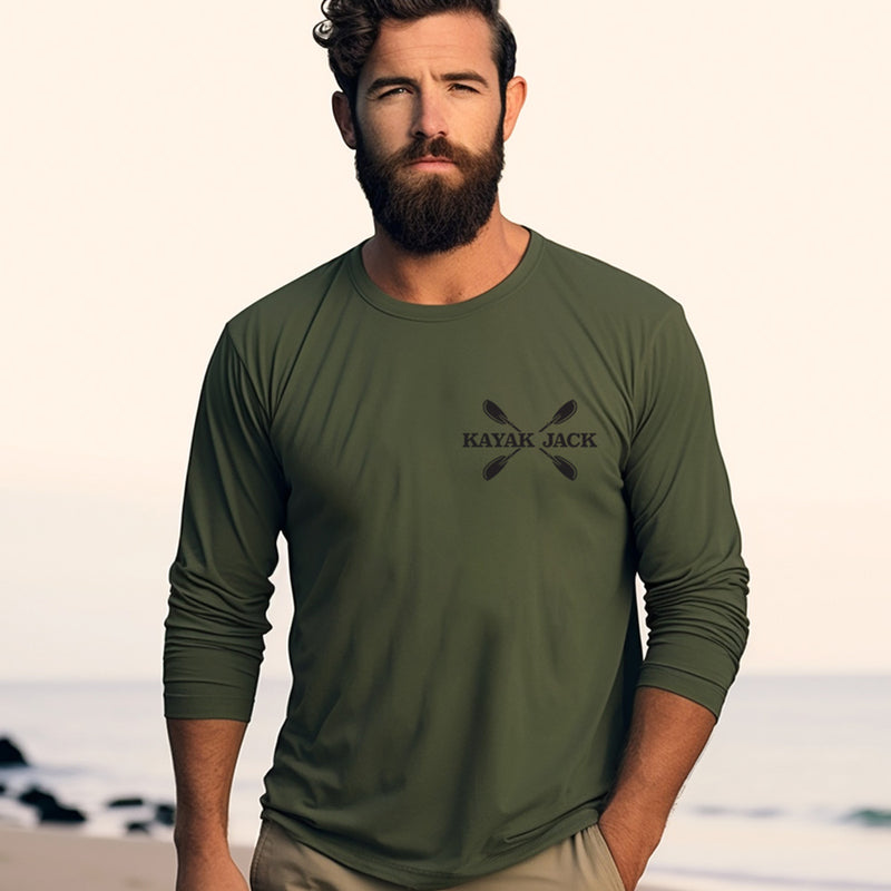 Paddling Will Continue Kayaking UPF 50 Sun Protection Shirt - Kayak Jack