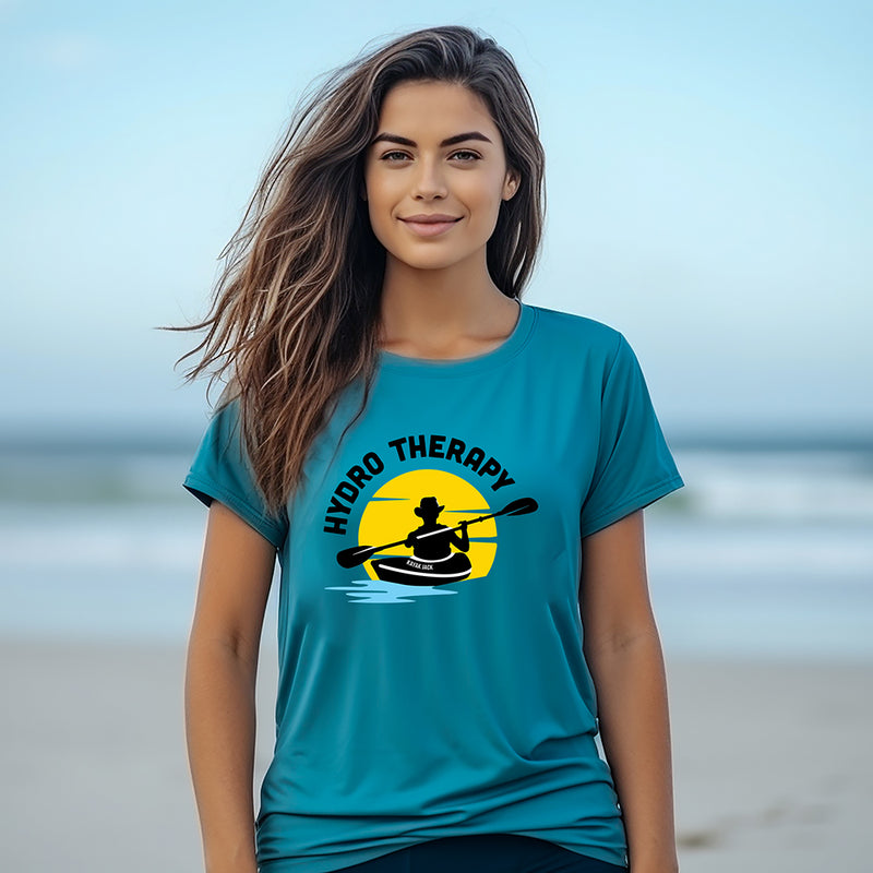 Hydro Therapy Kayaking Tee Shirt Unisex T-Shirt - Kayak Jack