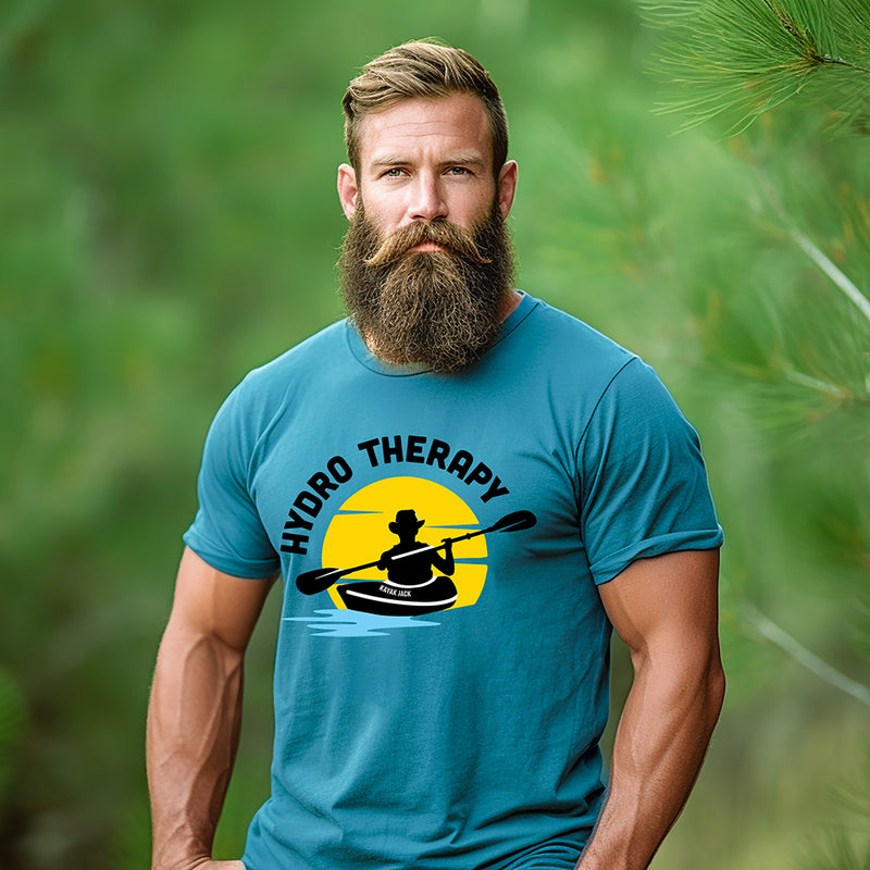 Hydro Therapy Kayaking Tee Shirt Unisex T-Shirt - Kayak Jack