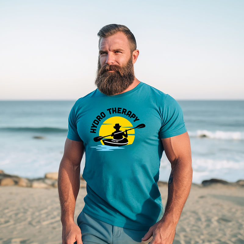Hydro Therapy Kayaking Tee Shirt Unisex T-Shirt - Kayak Jack