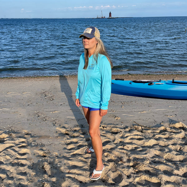 Women’s UPF 50 SPF Eco Sol Hoodie Performance Shirt - Kayak Jack