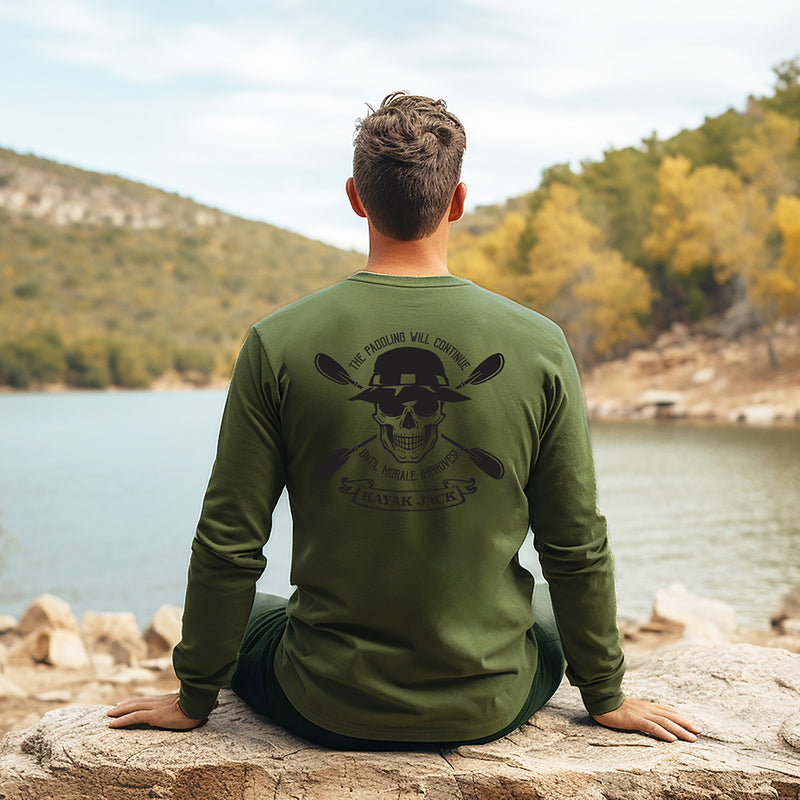 Paddling Will Continue Kayaking UPF 50 Sun Protection Shirt - Kayak Jack