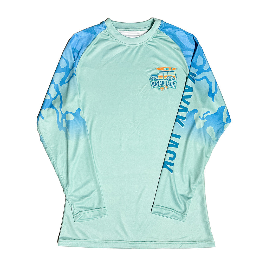 Women s UPF 50 Long Sleeve Kayaker Shirt Kayak Jack