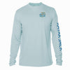 Kayak Jack Mens Solar Long Sleeve Performance Kayaking Shirt Blue